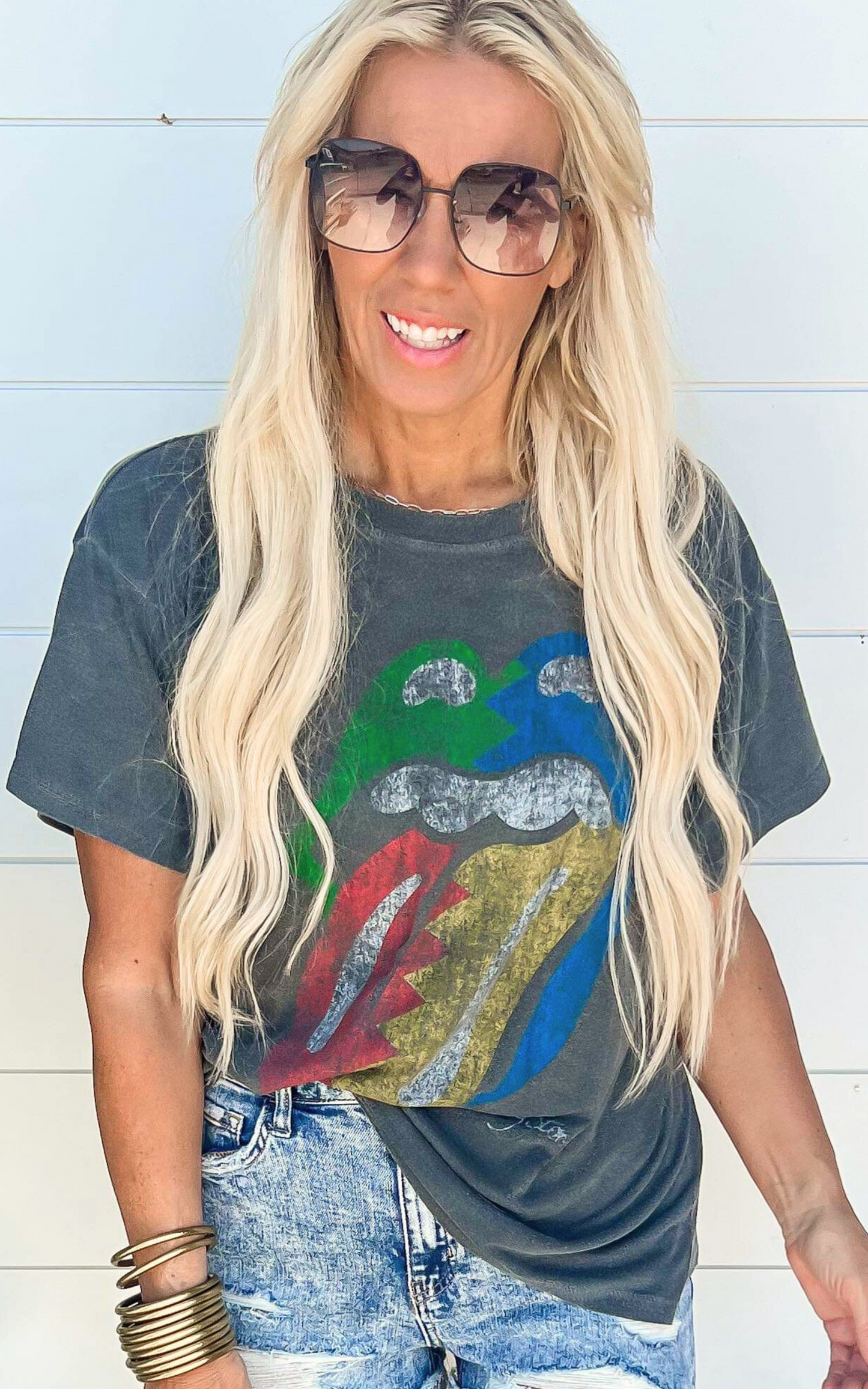 Rolling Stones Rainbow Tee