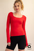 Recycled Butter Round Neck Top | RAE MODE *30A SEPT PREORDER