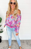 FLORAL LONG SLEEVE TOP 