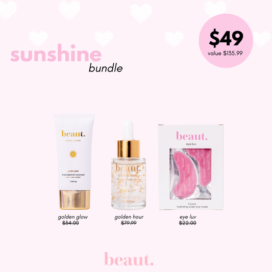 the sunshine bundle | BEAUT *30A JANUARY PREORDER