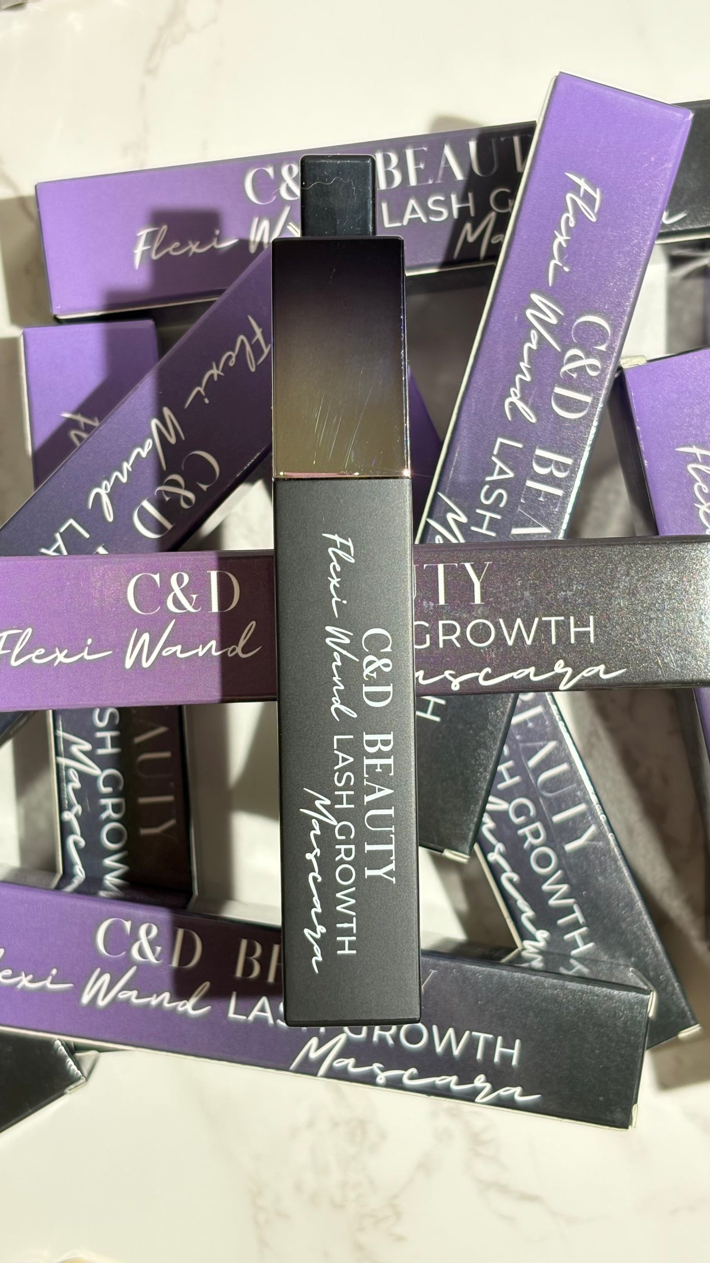 Black Flexi Wand Lash Growth Mascara | C&D BEAUTY *30A SEPT PREORDER