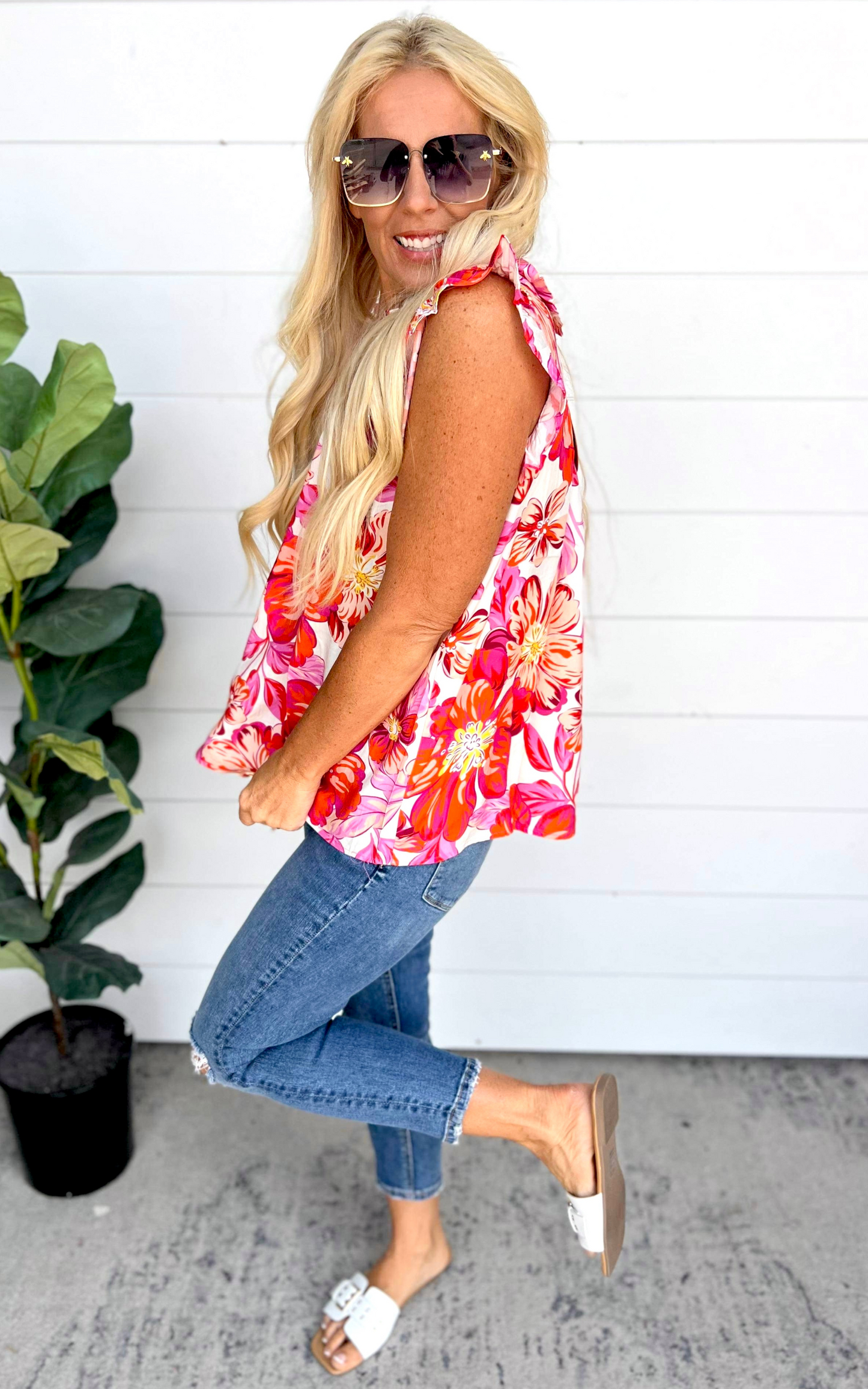 Floral Print Top