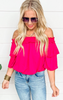 Hey Honey Off Shoulder Top