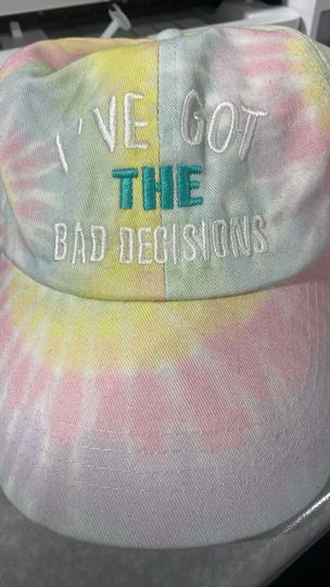 I've Got the Bad Decisions Gray Trucker Hat**