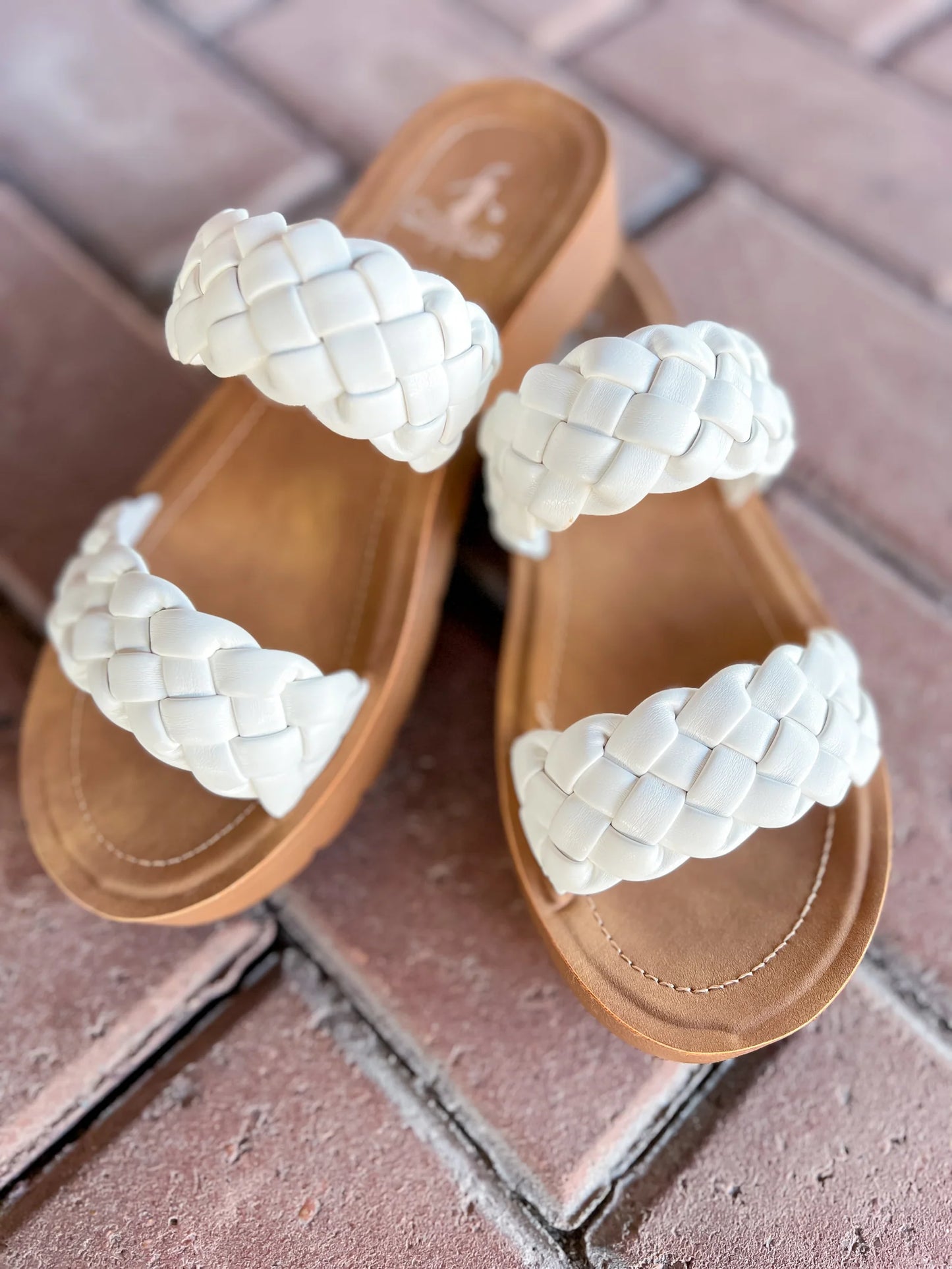 CORKYS Wind It Up Sandals - White - Final Sale