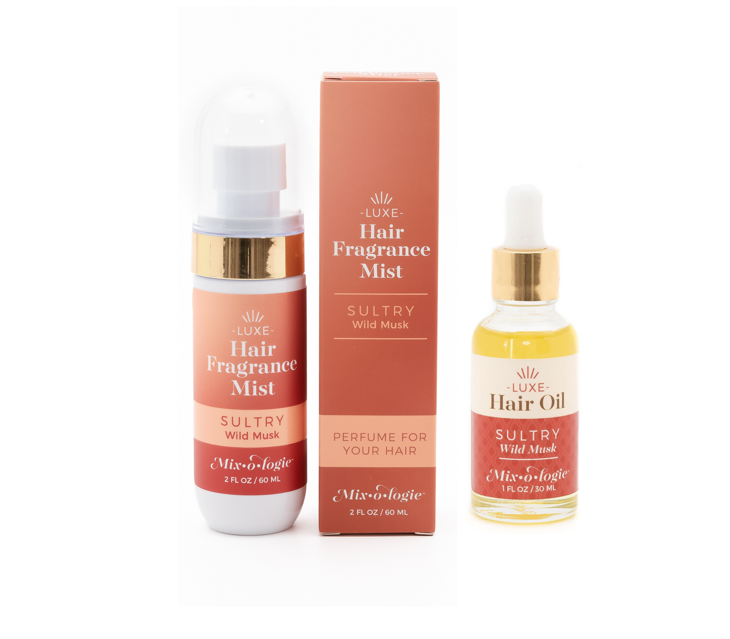 Mixologie Hair Fragrance Mist and Oil Bundle *30A JANUARY PREORDER