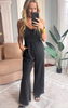 Peek A Boo of Lace Knit Jumpsuit | FINAL SALE