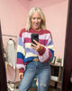 Stripes Color Block Chunky Sweater Pullover (5 COLORS) | BIBI *LA LIVE PREORDER