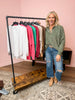 Brushed Melange Hacci Oversized Henley Sweater (9 COLORS) | ZENANA *LA LIVE PREORDER