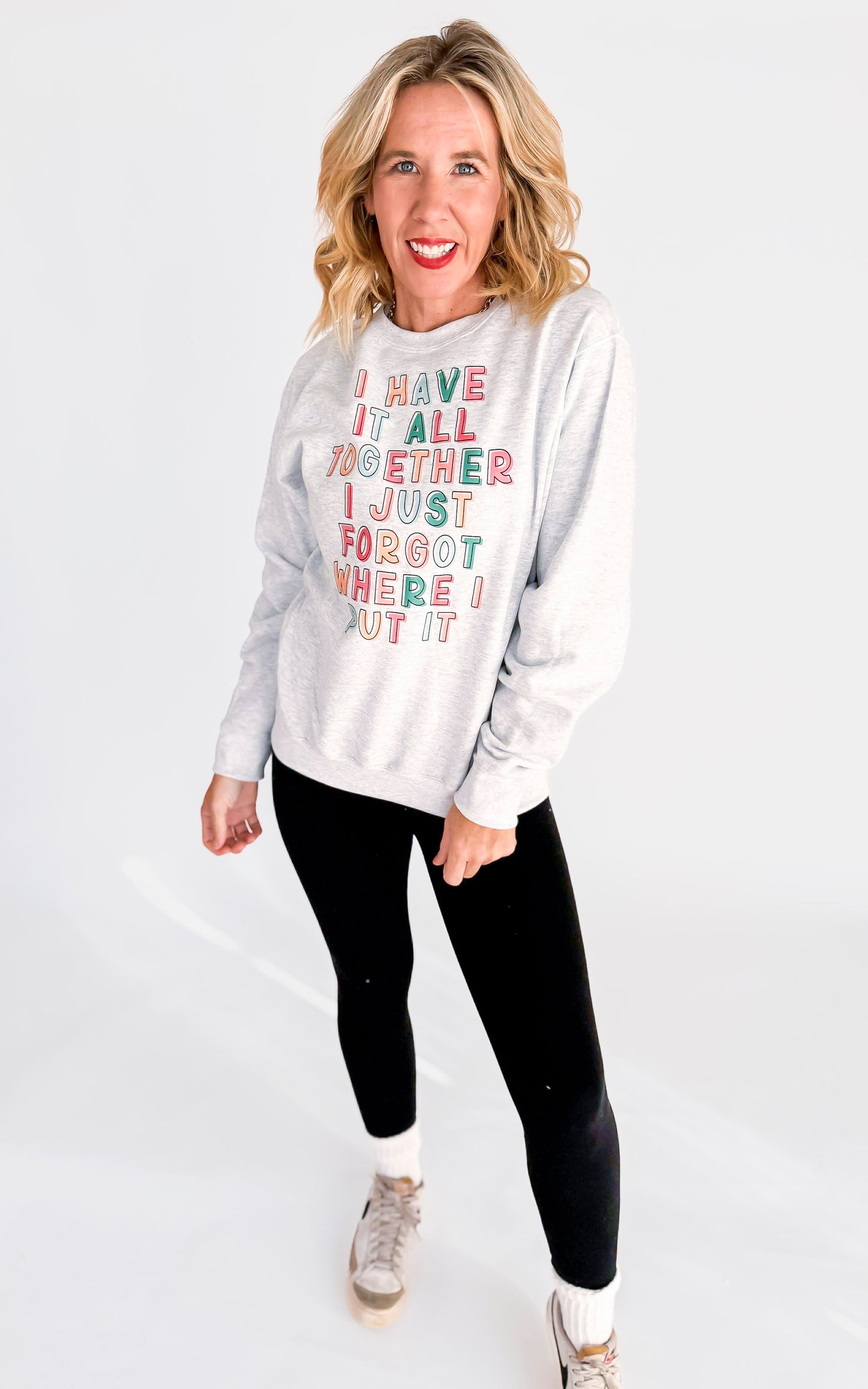 I Have It Together Crewneck Graphic Sweatshirt - Excluded