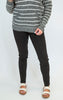 Black Mid Rise Super Skinny Denim Jeans | Kan Can