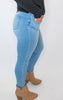 Light Wash Classic High Rise Skinny Jeans