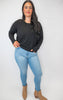 Light Wash Classic High Rise Skinny Jeans