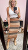 Multi Color Chevron Knit Sweater Maxi Skirt | SO ME *LA LIVE PREORDER 2.2.2.1