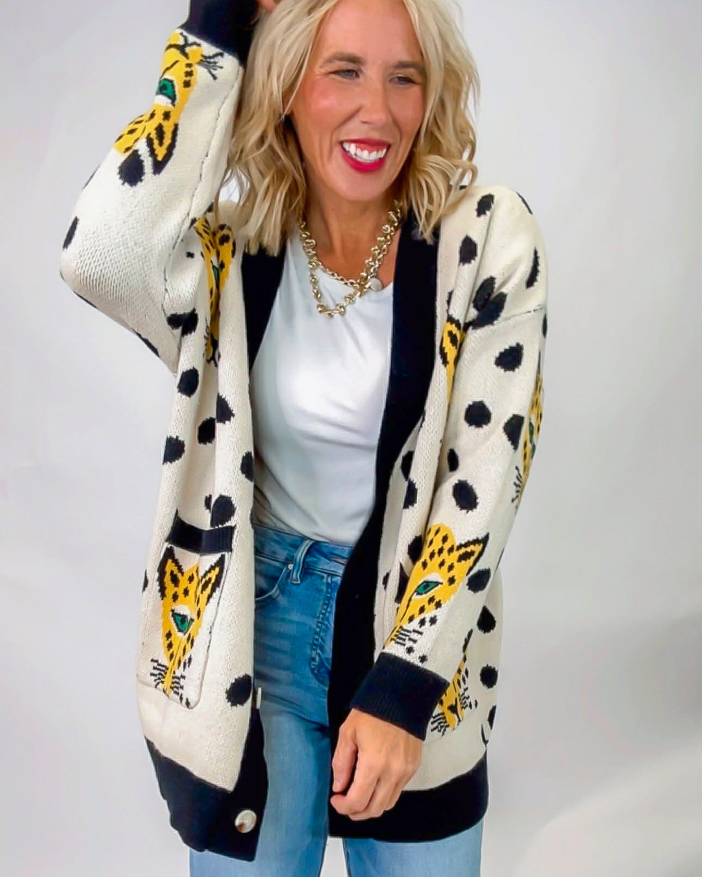 Cheetahlicious Cardigan