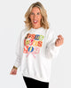 Jesus Loves You Crewneck Graphic Sweatshirt -Excluded