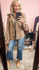 Button Down Plaid Fleece Lined Hoodie Shirt Jacket | HEM & THREAD *LA LIVE PREORDER 26% OFF