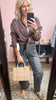 Faux Leather Small Tote Bag (4 COLORS) *LA LIVE PREORDER