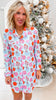Colorful Light Ball Pajama Night Dress | SALTY WAVE *DEAL* START SHIP DATE: LATE NOV