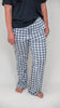 Black Houndstooth Pajama Pant Set by Salty Wave (TOP & BOTTOM)