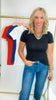 The Aria Basic Cotton V-neck Short Sleeve Tee | Zenana (5 COLORS) *DEAL*