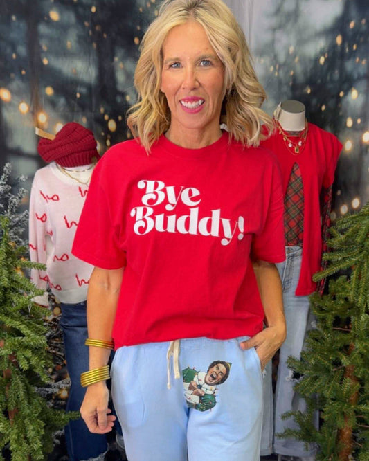 Bye Buddy Garment Graphic T-shirt | Comfort Colors