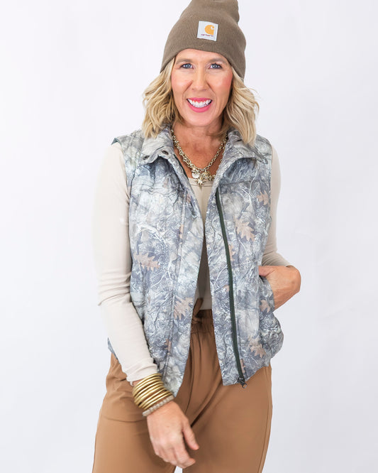 Camo Vest | Salty Wave PREORDER *START SHIP DATE: NOV 24TH