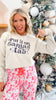 Put it On Santa's Tab Crewneck Graphic Sweatshirt