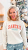 Santa's Favorite Crewneck Graphic Sweatshirt