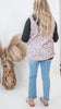 Leopard Fleece Vest | Salty Wave