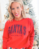 Santa's Favorite Crewneck Graphic Sweatshirt