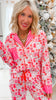 Pretty in Presents Wide Leg Pajama Set | SALTY WAVE * START SHIP DATE: DEC 5TH