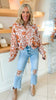 Flower Printed Woven Top