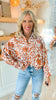 Flower Printed Woven Top