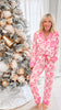 Pretty in Presents Wide Leg Pajama Set | SALTY WAVE * START SHIP DATE: DEC 5TH
