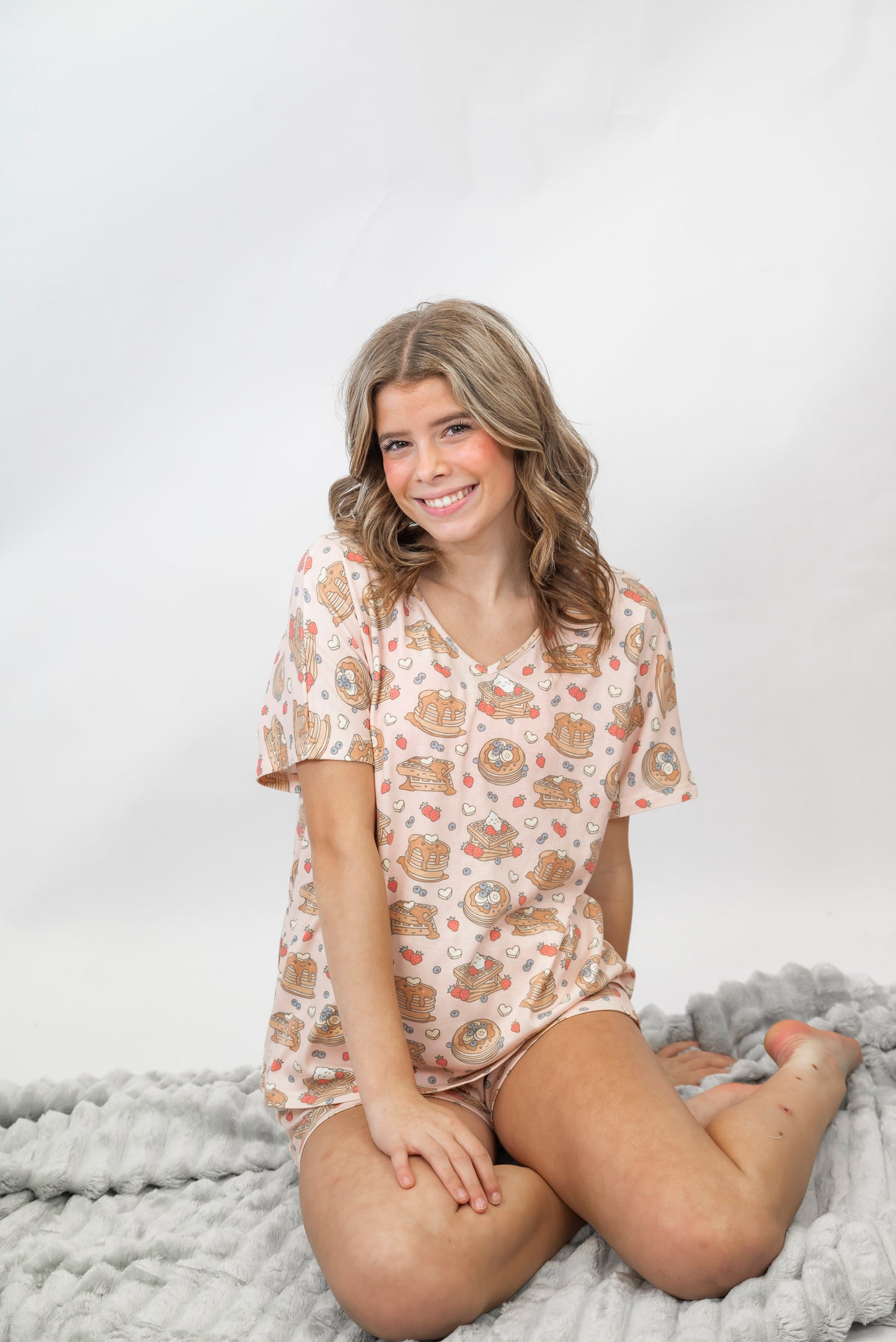 The Pancake House 3-Piece Pajama Set | Salty Wave *START SHIP DATE: JAN 2026