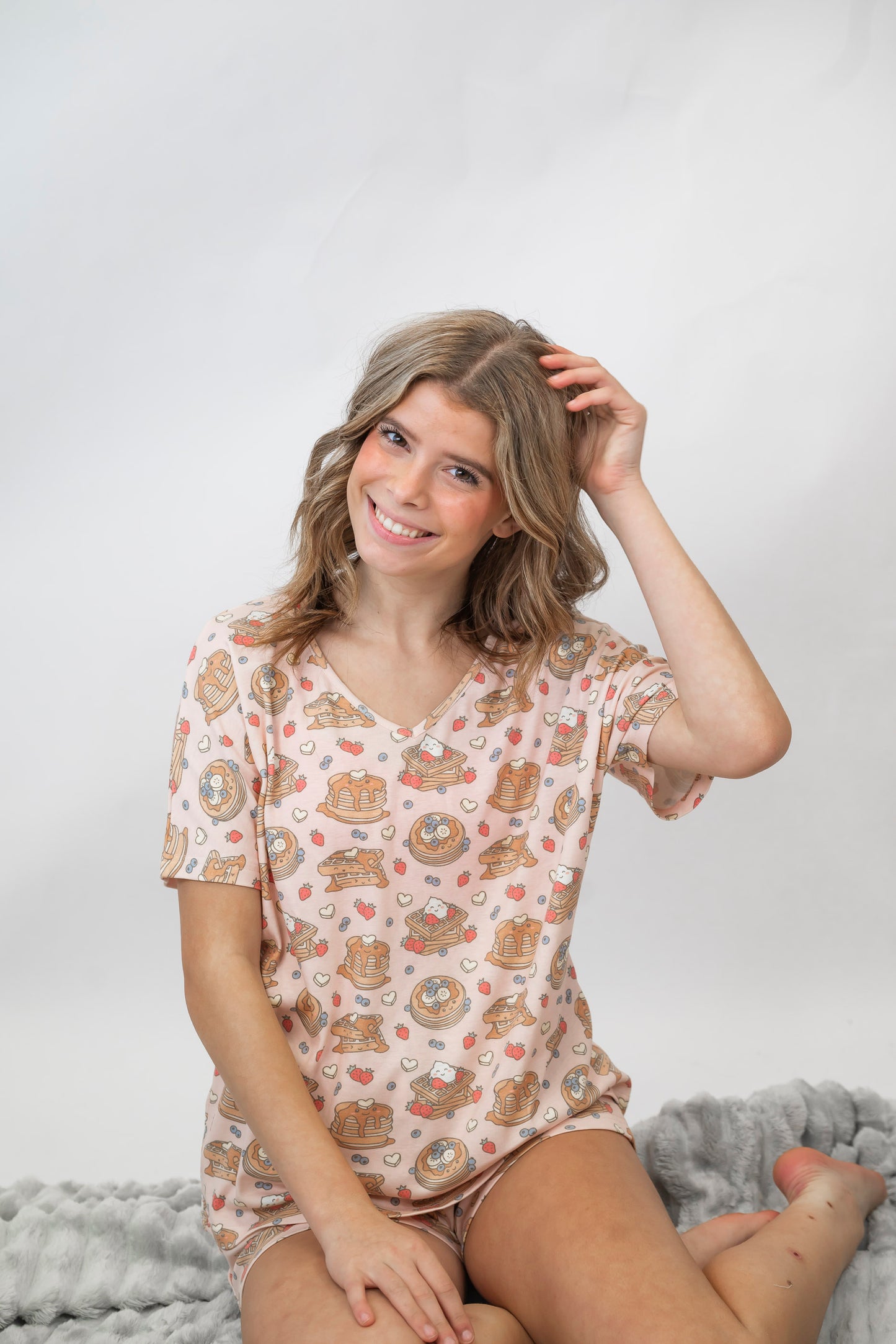 The Pancake House 3-Piece Pajama Set | Salty Wave *START SHIP DATE: JAN 2026