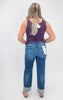 High Rise Crop Boyfriend Cuffed Denim Jeans | RISEN