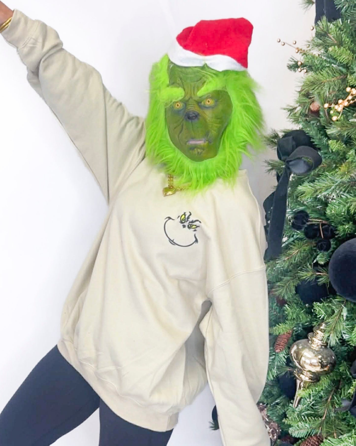 You're a Mean One Crewneck Graphic Sweatshirt - DEAL