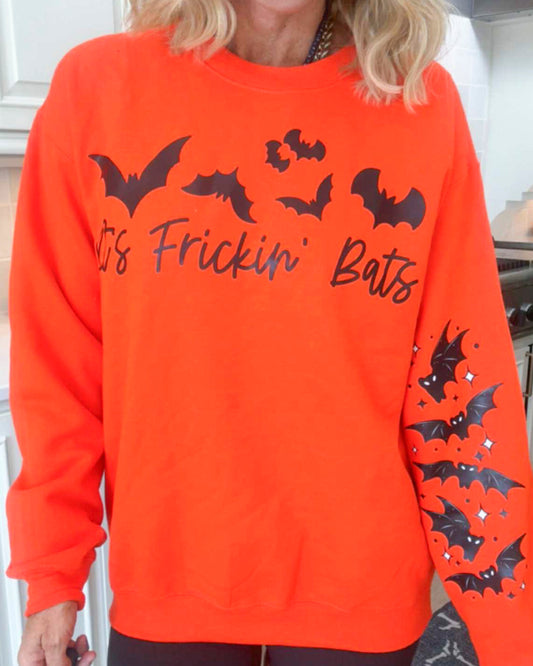 It's Frickin Bats Graphic Sweatshirt
