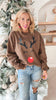 Rudolph Reindeer Crewneck Graphic Sweatshirt - DEAL