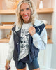 Quilted Drawstring Hooded Vest (2 COLORS)