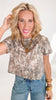 The Signature Cropped Camo Tee | Salty Wave -DEAL