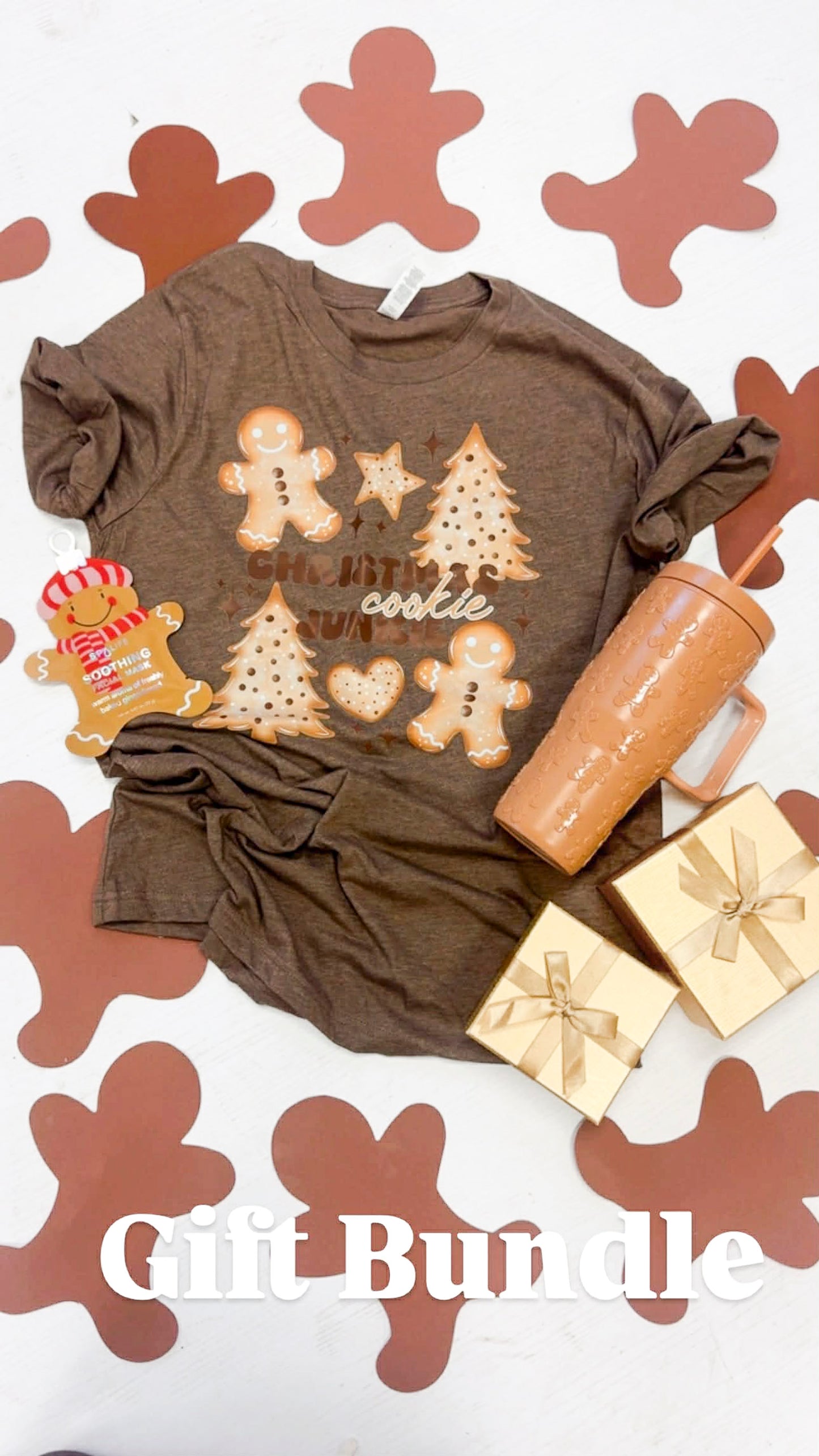 Gingerbread Christmas Cookie Gift Bundle