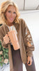 Gingerbread Custom Sweatshirt Cardigan - DEAL