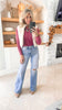 The Presley Baby Waffle Long Sleeve Top | Zenana (6 COLOR) *DEAL*