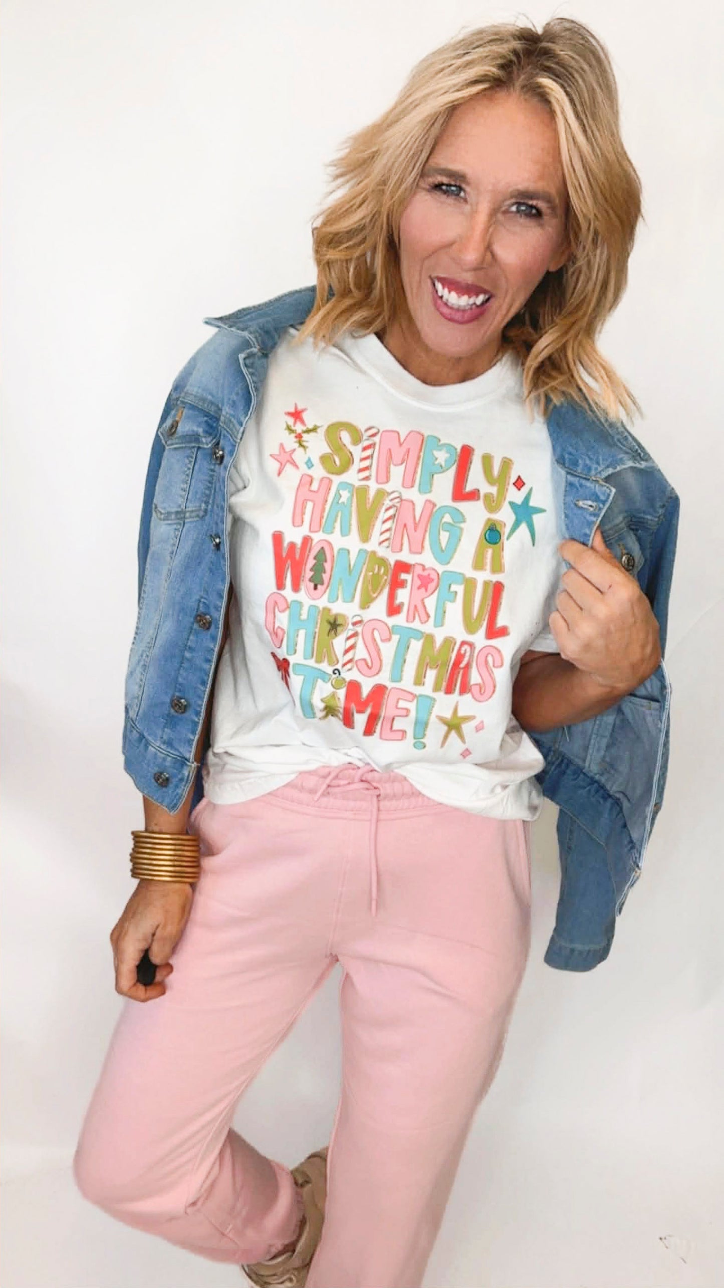 Simply Having a Wonderful Christmas Garment-Dyed Graphic T-shirt | Comfort Colors *DEAL*