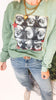 Oh What Fun Santa Crewneck Graphic Sweatshirt