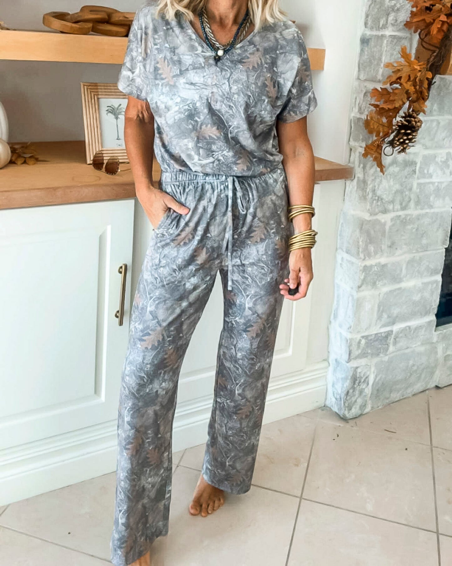 The Camo Signature Pajama Set by Salty Wave (TOP & BOTTOM) | SALTY WAVE *DEAL* START SHIP DATE: LATE NOV