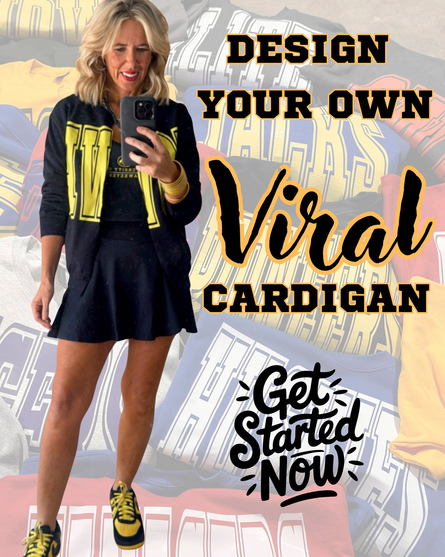 CUSTOM CARDIGAN & SWEATSHIRTS